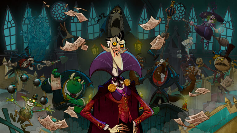 The Sexy Brutale developer breaks cover with a monstrous political card-based roguelike