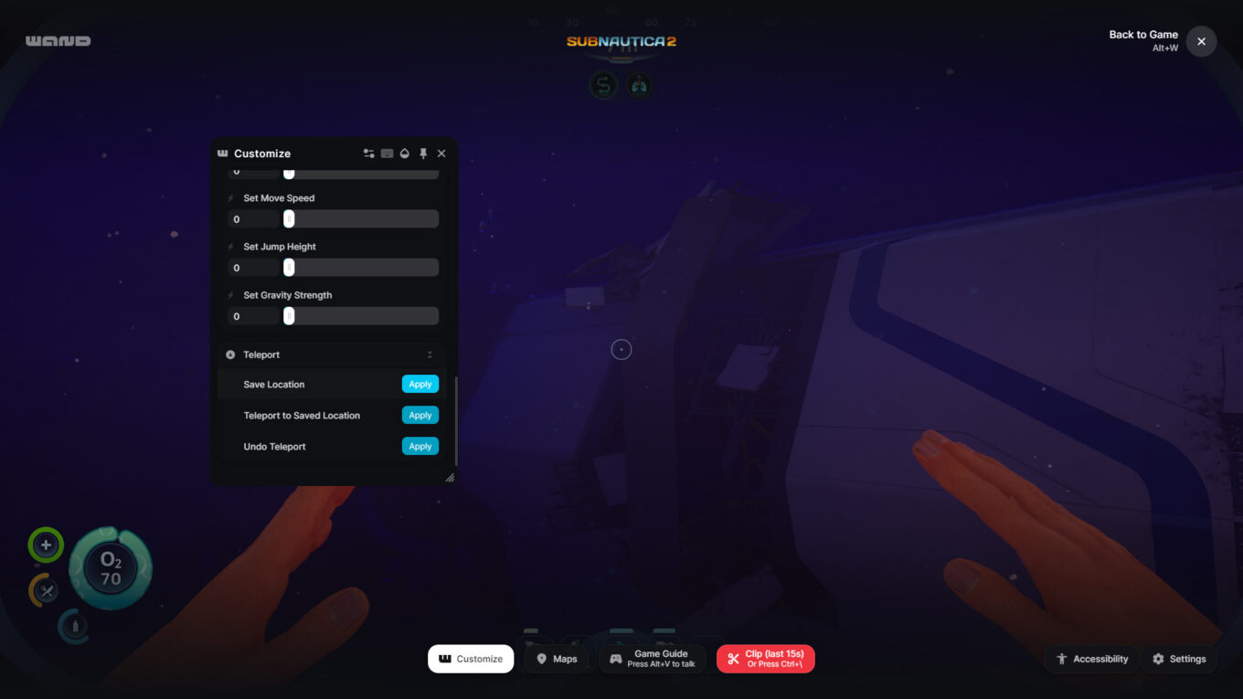 Subnautica 2 Wand