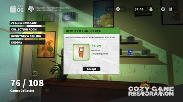 Cozy Game Restoration Review