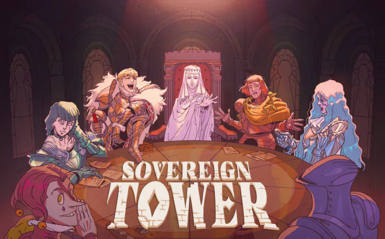 Anarchy reigns in Sovereign Tower’s willfully weird Arthurian dating and management RPG
